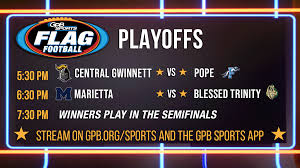 Flag Football Playoffs: Pope High School