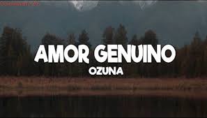 Ozuna Amor Genuino Letra Amor Letras Canciones