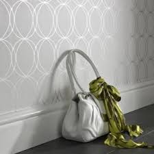 Graham Brown 56 Sq Ft Darcy White Wallpaper 57218 At The Home Depot Mobile Eclectic Wallpaper Accent Walls In Living Room Accent Wallpaper