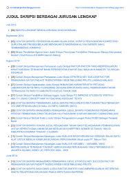 Silahkn di pilih dan di kombinasikan dengan judul judul skripsi di bawah ini terdapat file pdfnya yang bisa di download sebagai referensi penyusunan skripsi kamu. Judul Skripsi Ekonomi Research Papers Academia Edu