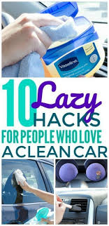 10 Cleaning Hacks That Ll Actually Keep Your Car Clutter Free Car Cleaning Hacks House Cleaning Tips Car Clutter