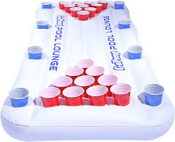 How to play beer pong!!!please drink responsibly if you are of the legal drinking age these are the rule that we enjoy to play by.follow u. Amazon Com Gopong Pool Lounge Floating Beer Pong Table Inflatable With Social Floating Sports Outdoors