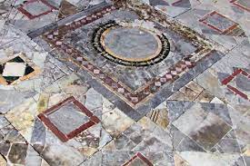 Ostia Antica Opus Sectile Della Domus Su Via Degli Intarsio