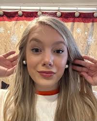 What is different about the earrings?