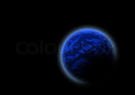 This first episode demonstrates the sheer scale, power and complexity of the blue planet. Blue Planet On The Black Background Stock Image Colourbox