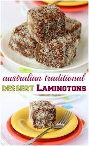 Lamingtons Australian Food Easy To Make Dessert Recipe Australian Desserts Lamingtons Recipe Australian Food