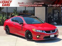 Recommended service for your 2014 honda accord coupe recommendations for regular servicing tasks for your vehicle can be found in service & maintenance. Sold 2014 Honda Accord Coupe Ex L V6 In El Cajon