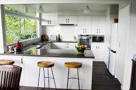The heavy, durable material will give a sleek, palatial feel to your kitchen. 9 Dark Benchtops Ideas Kitchen Bench Black Benchtop