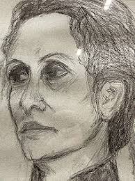 James Arundel Massey Portrait Of A Woman Charcoal And