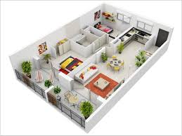 Segala sesuatu itu dapat berbeda beda terserah dari pada keperluan tiap anak adamnya. 15 Denah Rumah Minimalis 2 Kamar Tidur 3d 2021 Terbaru Dekor Rumah