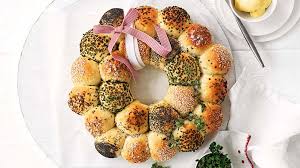 The recipe uses a combination of whole wheat and white flour. Christmas Bread Wreath Recipe Coles