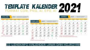 2021 calendar in excel format. Template Kalender 2021 Cdr Desain Kalender Kalender Desain