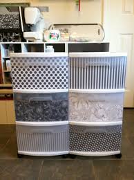 Pin By Jacqui Ferguson Brown On Home Plastic Storage Drawers Plastic Drawer Makeover Diy Storage