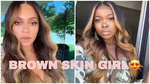 Whether you are currently rocking short. Beyonce Inspired Brown Girl Blonde Patch With Ombre Very Detailed Easy Youtube