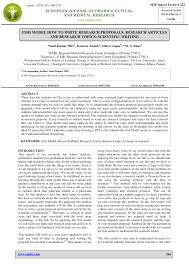 Follow 12 steps described in the article below to write a research proposal effectively. Pdf Fish Model How To Write Research Proposals Research Articles And Research Topics Scientific Writing European Journal Of Pharmaceutical And Medical Research