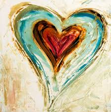 Buy Love Heart Paintings On Canvas Ivan Guaderrama Art Gallery Heart Painting Valentines Art Heart Art