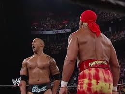 The Rock vs Hulk Hogan (WWE, 2-23-2003) | Tape Machines Are Rolling