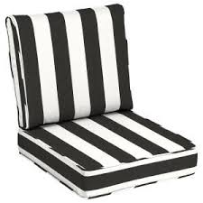 Black And White Outdoor Furniture Cushions Freshen Up Your Relaxing Outdoor Space With High Performing Sunbrella Cushions Thes Outdoor Lounge Chair Cushions Lounge Chair Cushions Outdoor Chair Cushions