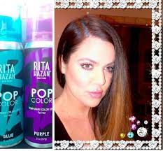 Buildable color pigments work on any hair color, shampoos out easily, and. Khloe Kardashian Painted Her Scalp Blue Is This A Thing Glamour