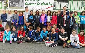 École. Les élèves en visite au Vieux-Bourg