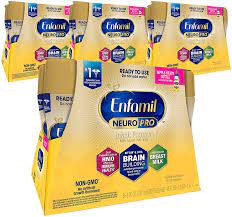 32 oz enfamil prosobee rtu. Amazon Com Enfamil Neuropro Ready To Feed Baby Formula Ready To Use Brain And Immune Support With Dha Iron And Prebiotics Non Gmo 8 Fl Oz 6 Count Pack Of 4 Total 24 Bottles Baby