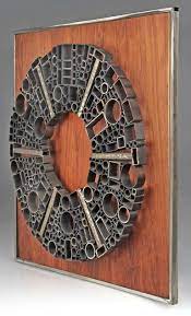 Joseph Burlini Wall Sculpture Tubular Continuum 2 3 Metal Art Welded Welding Art Metal Art Sculpture