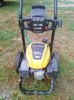 Manual for workforce 25psi 163cc pressure washer - Fixya