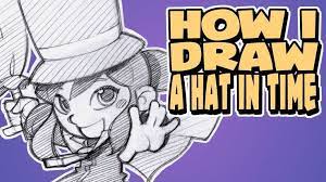 How I Draw A Hat In Time My Drawing Of The Girl From A Hat In Time Game By Gears For Breakfast Haven T Played It Hat In Time A Hat In Time A Hat In Time Game