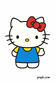How to Draw Hello Kitty: A Step-by-Step Tutorial for Beginners 🐱🎀 - Piqdo