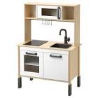 DUKTIG Play kitchen, birch, 28 3/8x15 3/4x42 7/8 