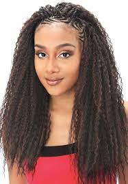 Model Model Glance Braid Brazilian Curl 20 Inch Braided Hairstyles Box Braids Hairstyles Hair Styles