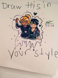 Draw This In Your Style Drawing Challenge Art Style Challenge Writing Art