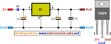 This circuit diagram is given below. 9 Volt 2 Ampere Dc Power Supply Circuit Diagram Eeweb
