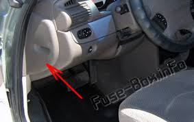 The manual shows a 30 amp blower fuse. Fuse Box Diagram Dodge Stratus 2001 2006