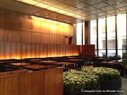 Inside The Four Seasons Restaurant In The Seagram Building Photos Seagram Building Seasons Restaurant Interior Design Principles