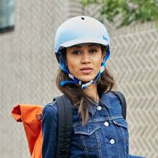 Bern Lenox Ladies Bike Helmet Satin Light Blue Cyclechic Fahrradhelm Helm Fahrrad