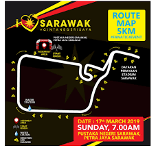 7:30 pm the disco biscuits. I Love Sarawak 2019 Justrunlah