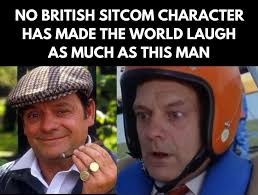 Del Boy is considered the best British comedy character of all time