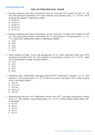 Maybe you would like to learn more about one of these? Soal Un Fisika Sma 2014 Kalor Pemuaian Dan Asas Black Iammovic