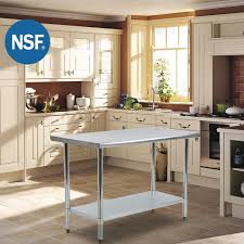 18 inches luxury marble restaurant table top counter top kitchen sink with stone. Kitchen Work Table Metal Stainless Steel Commercial Resistent Antirust Nsf Scratch Work Table With Adjustable Table Toot 24 X 60 Inches Walmart Com Walmart Com