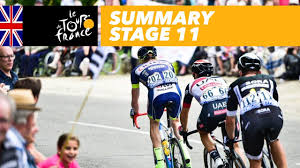 Welcome to the tour de france's official dailymotion page! Summary Stage 11 Tour De France 2017 Youtube