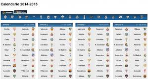The campaign began on 23 august 2014 and ended on 24 may 2015. Conoce El Calendario De La Liga Bbva 2014 15 Laliga