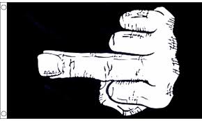 It is typically the longest finger. Middle Finger Flag Small Mrflag