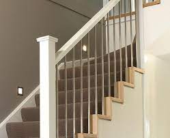 Modern Craftsman Stair Caps Modern Staircase Craftsman Stairs Modern Craftsman