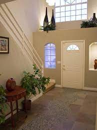 Table or shelf every foyer should have some sort of surface where you can toss your keys, the mail, loose change, or whatever else you pick up or drop off as you enter and exit your home. Plant Shelf Design Pictures Remodel Decor And Ideas Page 7 Ledge Decorating Ledge Decor Ledge Decorating Ideas
