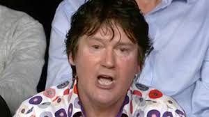 Heckler who made David Dimbleby see red