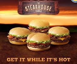 The steakhouse angus will be available from monday 8th july at all participating restaurants. Burger King Steakhouse Burgers Bk Launches New Steakhouse Range