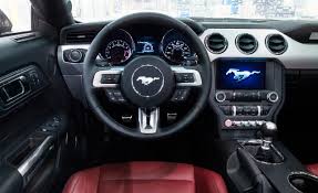 The Red Seats Aren T Cute But This Is My Next Car The Inside Won Me Over Mustang Convertible 2015 Ford Mustang Mustang Ecoboost