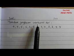 We did not find results for: Soal 9 Statistika Quartil Jangkauan Interkuartil Matematika Smp Youtube