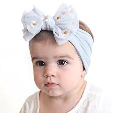 6pcs Newborn Baby Girl Headband Infant Toddler Daisy Bow Hair Band  Accessories